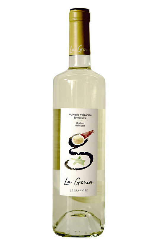 La Geria vino blanco malvasía semidulce Lanzarote 75 cl